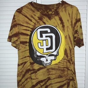 Grateful Dead San Diego padres shirt size medium
